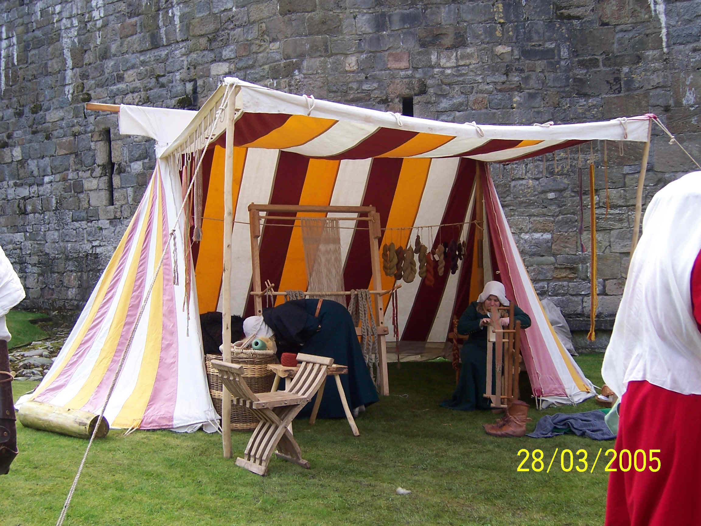 Caernarfon Castle.