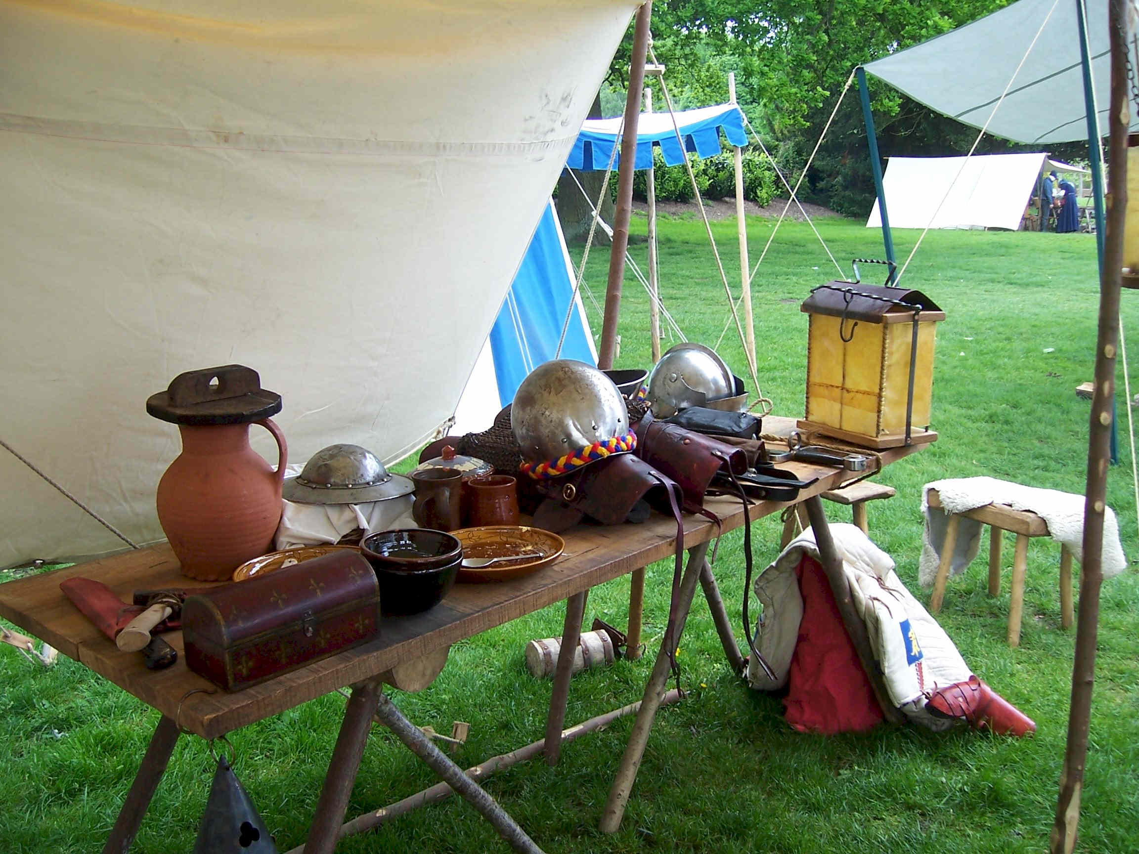 Rufford encampment.